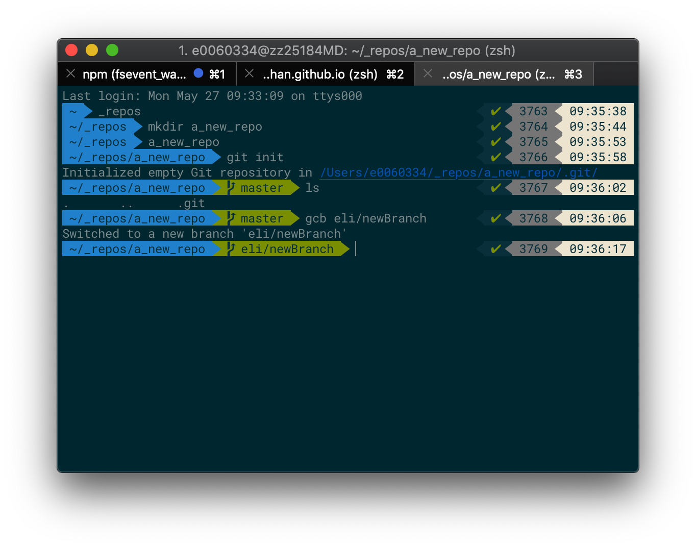 iterm2 themes zsh