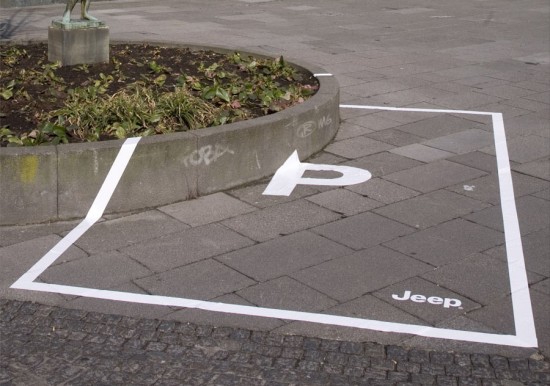 Jeep parking space